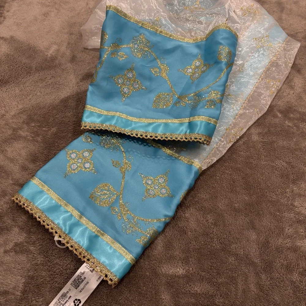 Princess Jasmine Disney Girls Dress Up‎ Cosplay Costume Scarf Wrap Accessory